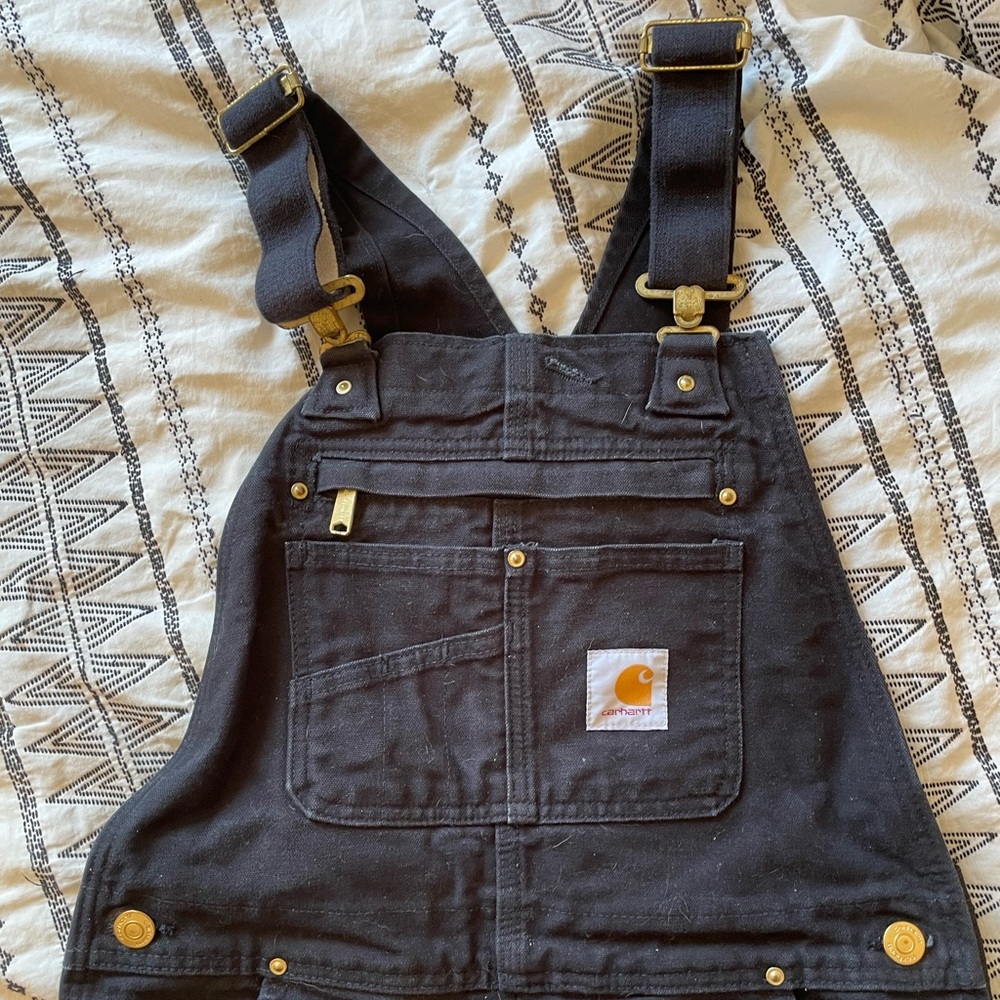 Black Carhartt Overalls